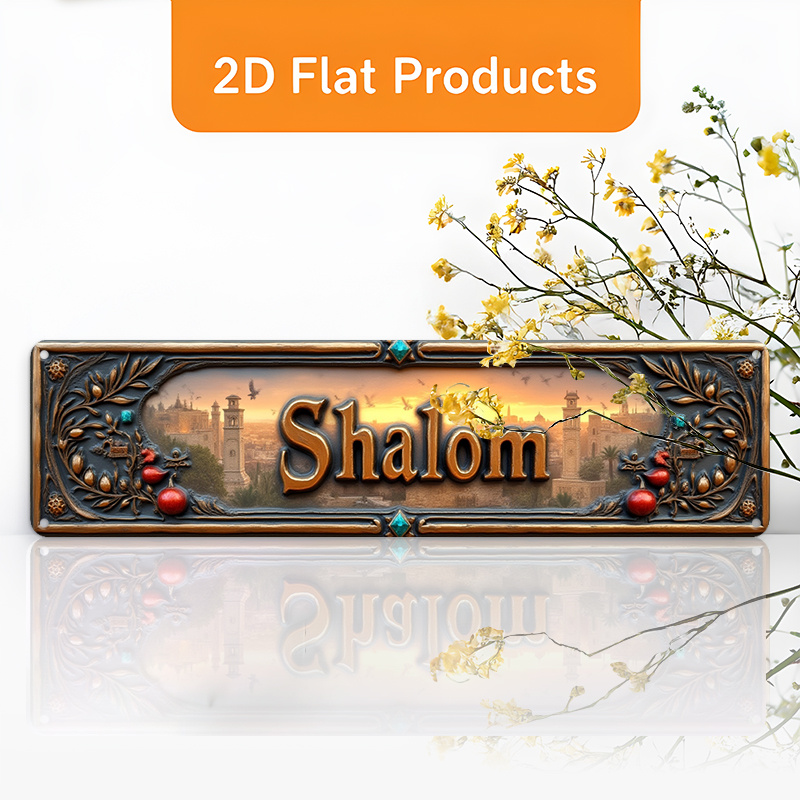 Home Decor Room - CIFBUY ป้ายโลหะกันน้ำลายศิลปะวินเทจ 