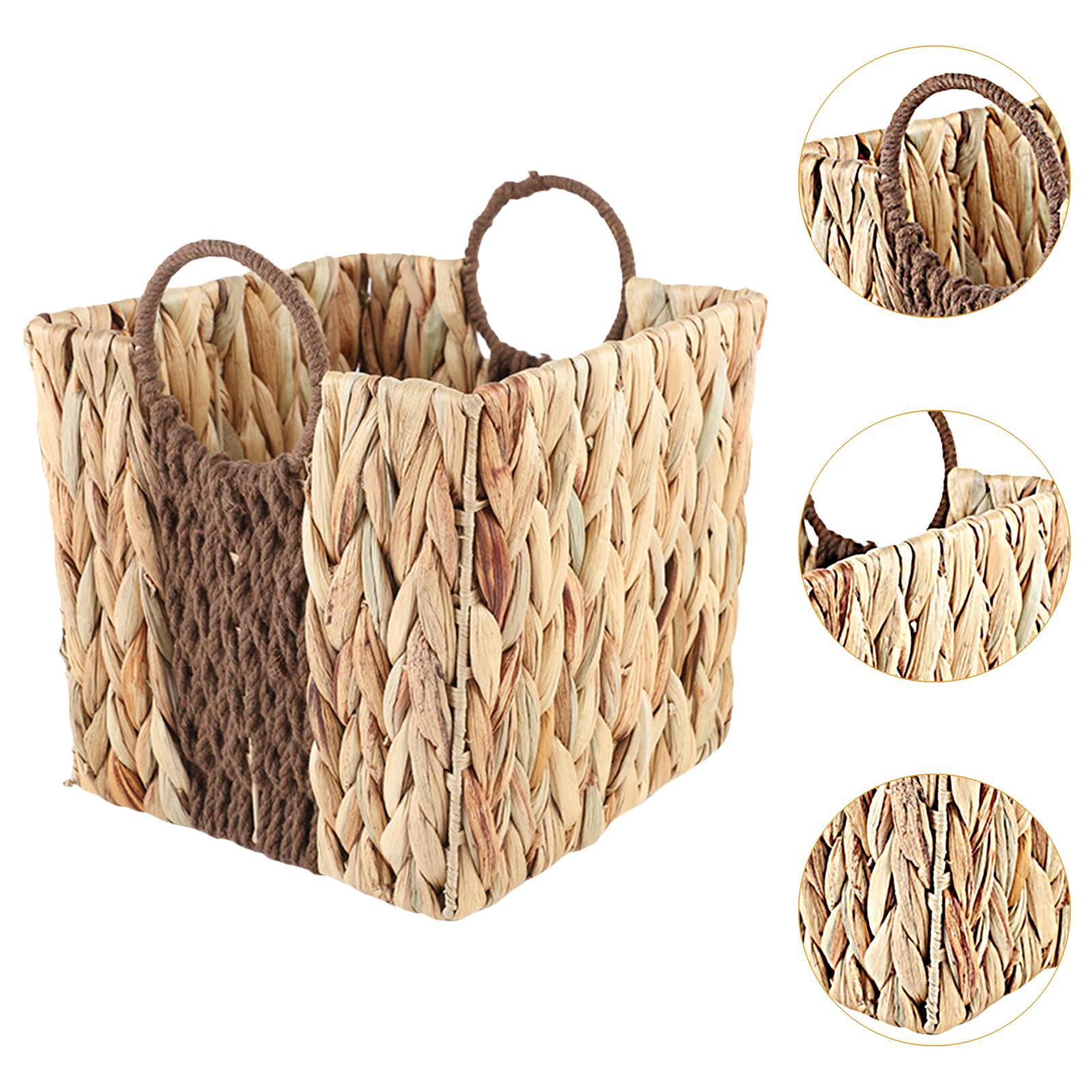 Home Decor Hampers - ตะกร้าเก็บของแบบสาน ตะกร้าใส่ของตกแต่งบ้าน ตะกร้าแฟชั่น ตะกร้าปิกนิก ภาชนะสำหรับตู้เก็บของ สวน