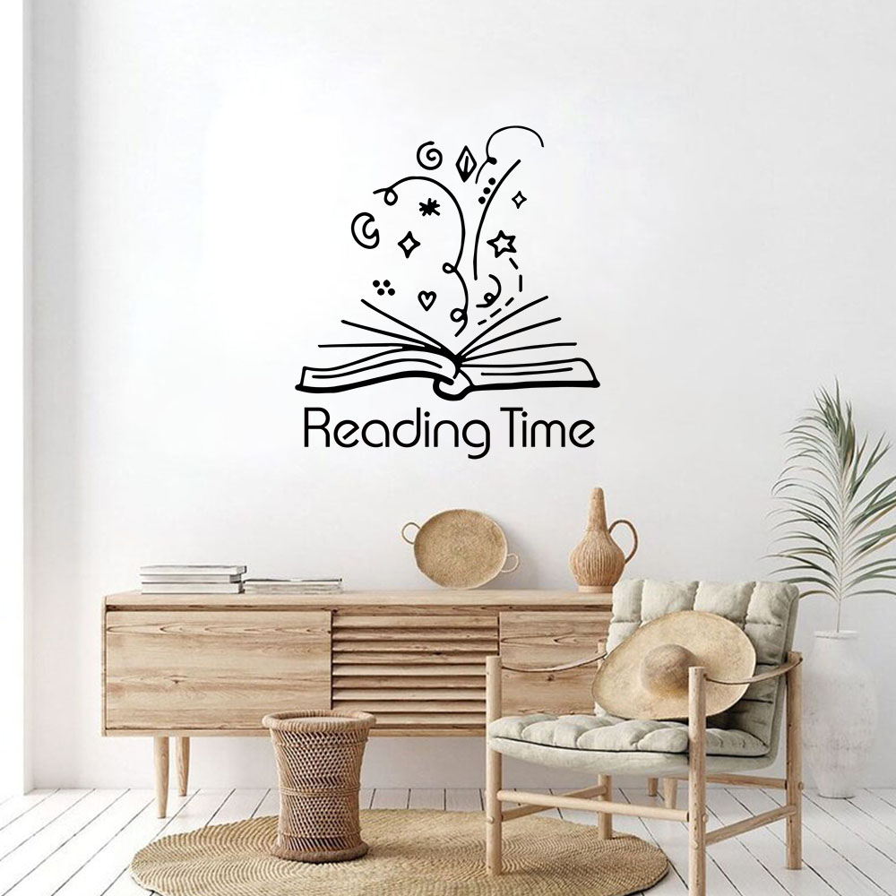 Home Decor Wall Stickers - 1 ชิ้น สมุดน่ารัก ตกแต่งด้วยชื่อส่วนตัว สติ๊กเกอร์ติดผนัง PVC