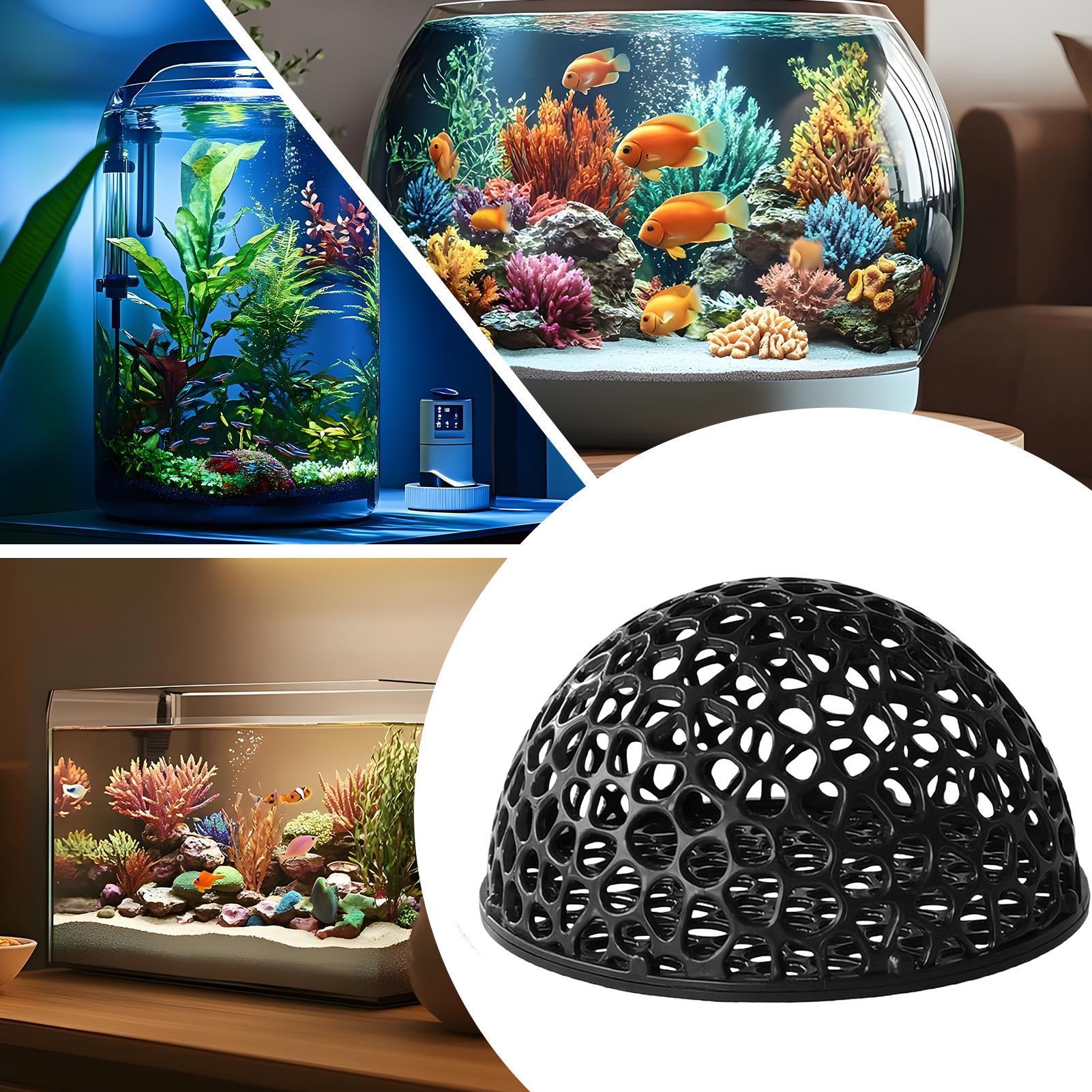 Home Decor Habitat - ถ้ำเพาะพันธุ์กุ้ง ตู้ปลา ที่ซ่อนตัวสำหรับกุ้ง ของตกแต่งตู้ปลา อุปกรณ์ตกแต่งที่ทนทาน ที่อยู่อาศัยสำหรับปลา