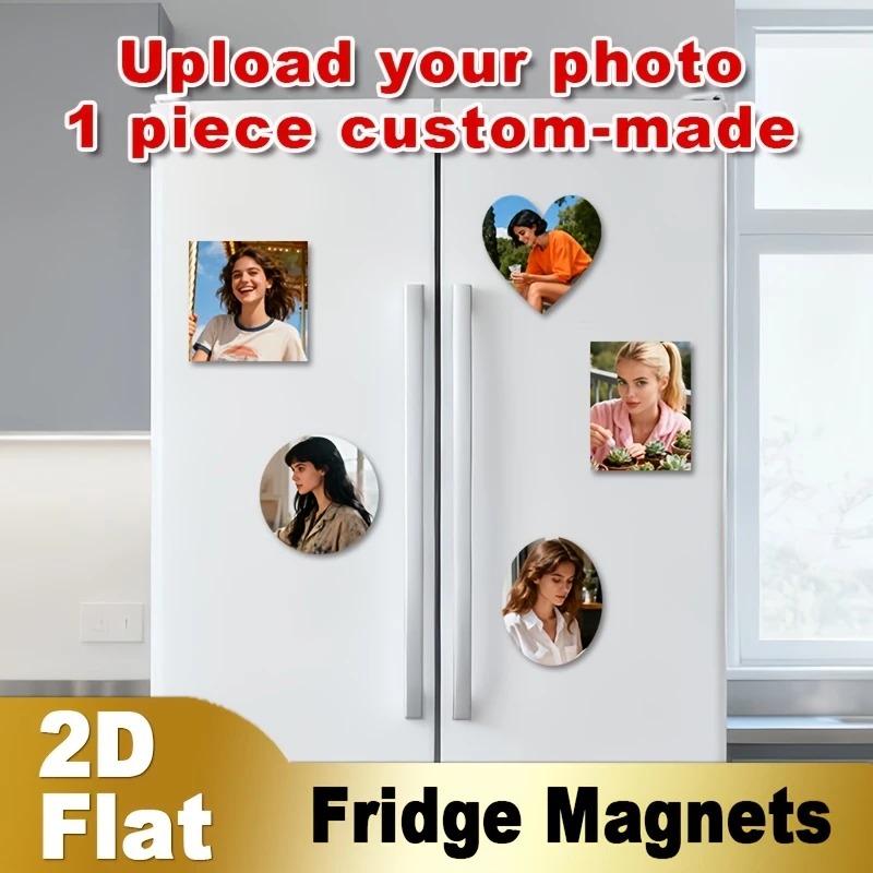Home Decor Product - แม่เหล็กติดตู้เย็นรูปภาพแบบกำหนดเอง 2 มิติ แม่เหล็กติดตู้เย็นรูปภาพส่วนตัว แม่เหล็กติดตู้เย็นรูปภาพครอบครัว สัตว์เลี้ยง