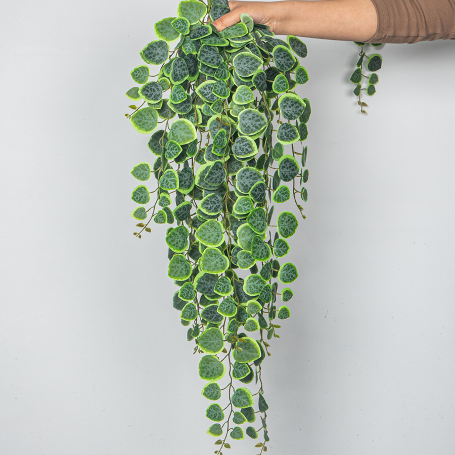 Rattan Plant Basket - 60-80 ซม.ประดิษฐ์แขวน Vines Tropical Eucalyptus พืชพลาสติก