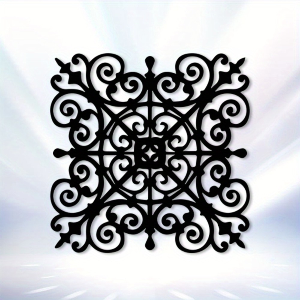 Home Decor Etsy - งานประติมากรรมตกแต่งผนังลายดอกไม้โลหะเคลือบสีฝุ่นแบบ 3 มิติ สำหรับตกแต่งห้องนั่งเล่น สำนักงาน สวน
