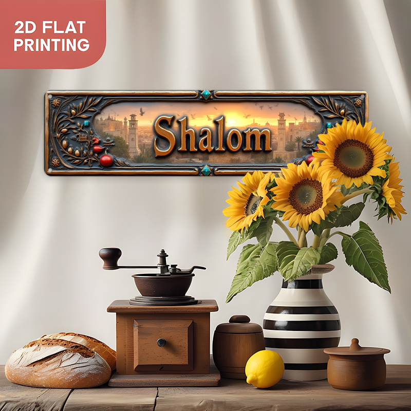 CIFBUY ป้ายโลหะกันน้ำลายศิลปะว - Home Decor Room บทวิจารณ์และราคา