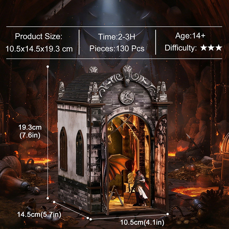 ชุดตกแต่งมุมหนังสือธีมมังกร พร - Home Decor Medieval บทวิจารณ์และราคา