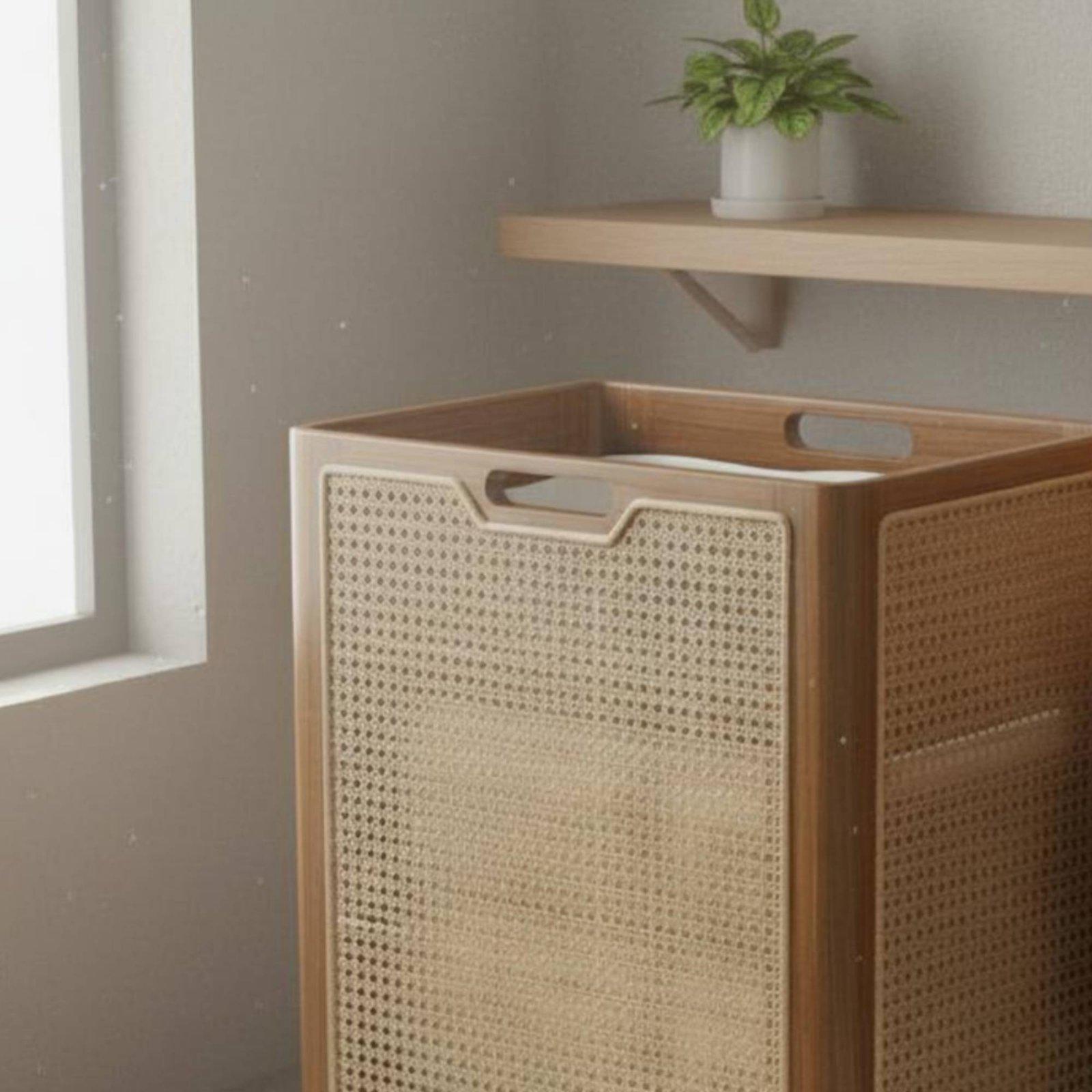 ตะกร้าผ้าไม้ตกแต่งสไตล์โบโฮ พร - Home Decor Hampers บทวิจารณ์และราคา