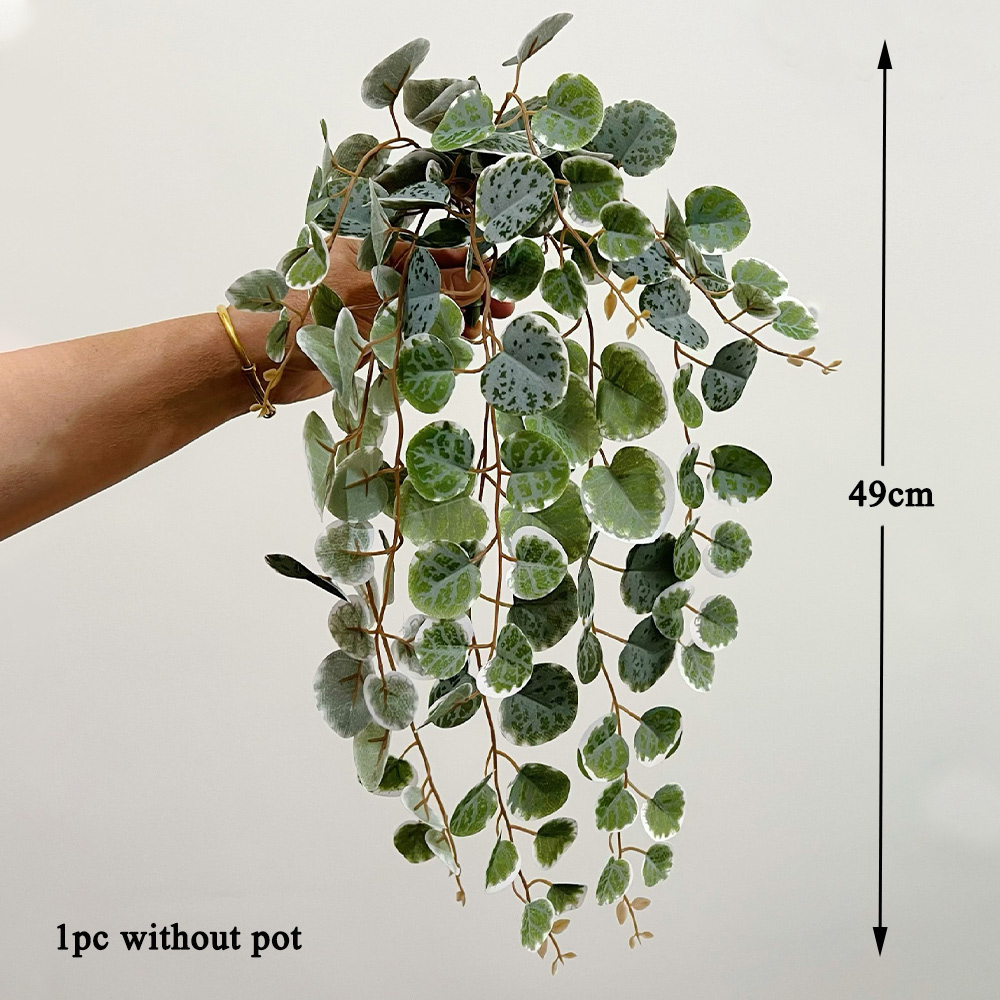 49 ซม.ประดิษฐ์พืช Vines ปลอมแข - Rattan Plant Basket บทวิจารณ์และราคา