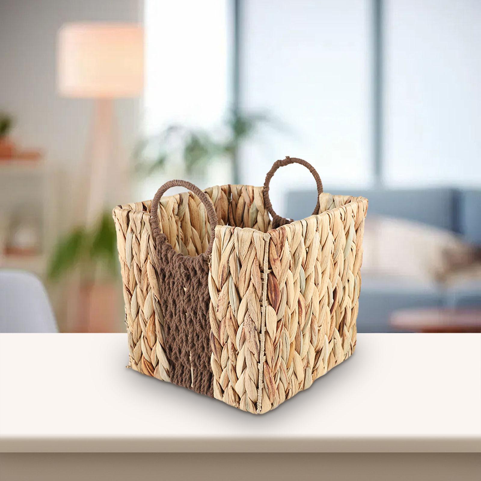ตะกร้าเก็บของแบบสาน ตะกร้าใส่ข - Home Decor Hampers บทวิจารณ์และราคา