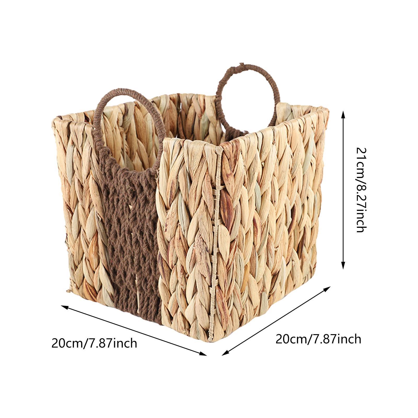 ตะกร้าเก็บของแบบสาน ตะกร้าใส่ข - Home Decor Hampers บทวิจารณ์และราคา