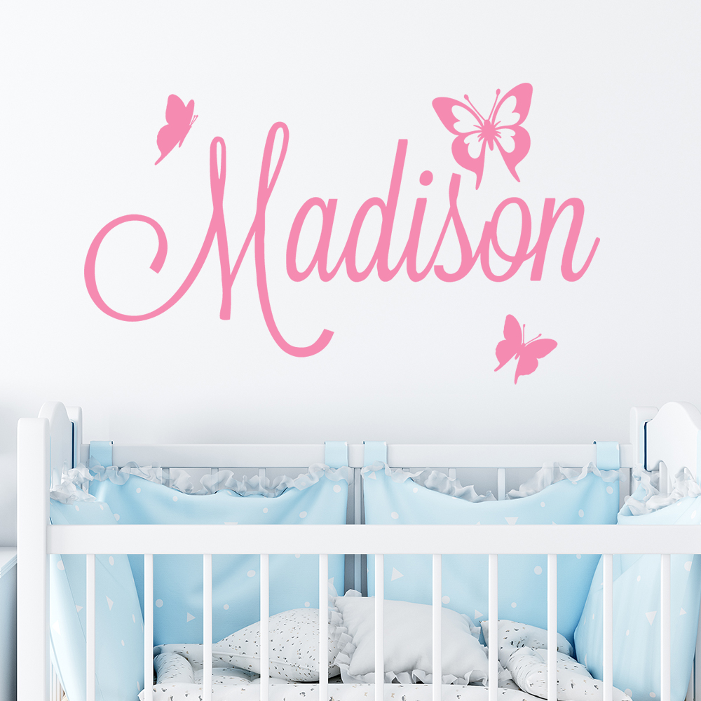 สติ๊กเกอร์ติดผนังลายผีเสื้อ ดี - Home Decor Wall Stickers บทวิจารณ์และราคา