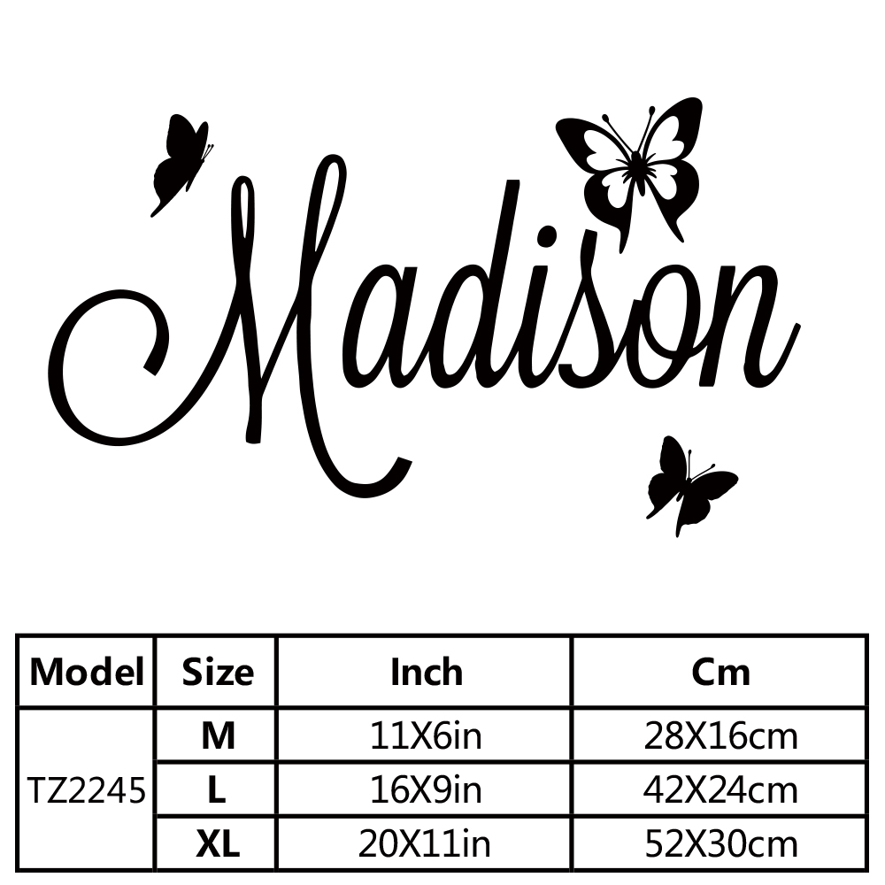 สติ๊กเกอร์ติดผนังลายผีเสื้อ ดี - Home Decor Wall Stickers บทวิจารณ์และราคา