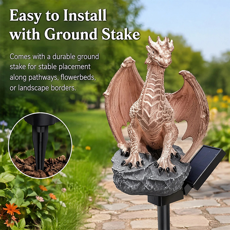 โคมไฟสวนพลังงานแสงอาทิตย์รุ่น  - Home Decor Medieval บทวิจารณ์และราคา