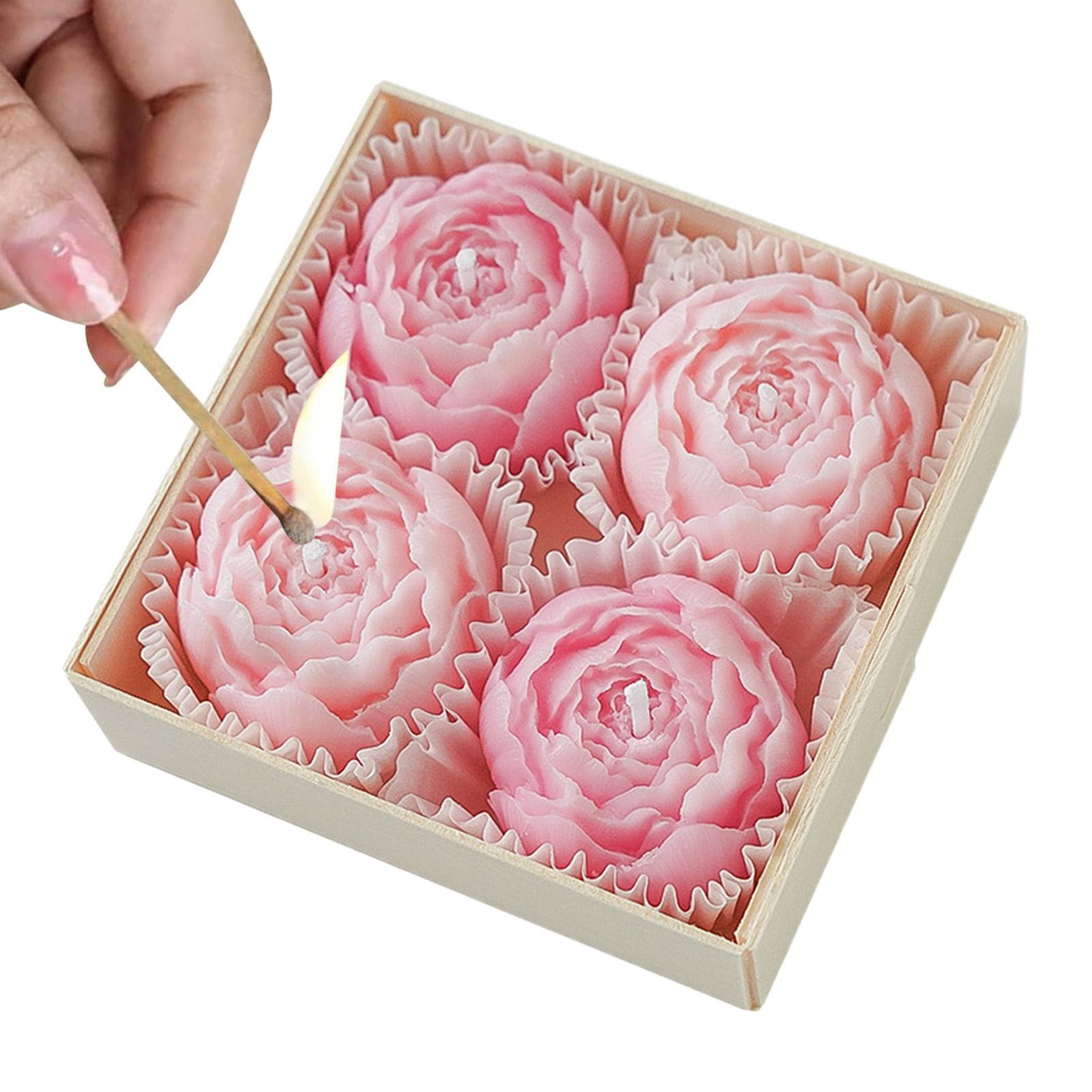 เทียนไขถั่วเหลืองรูปดอกไม้สร้า - Home Decor Kit บทวิจารณ์และราคา