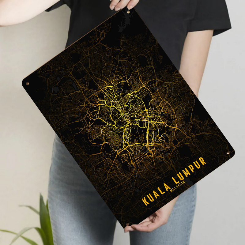 แผนที่เมืองกัวลาลัมเปอร์ งานศิ - Home Decor Kuala Lumpur บทวิจารณ์และราคา