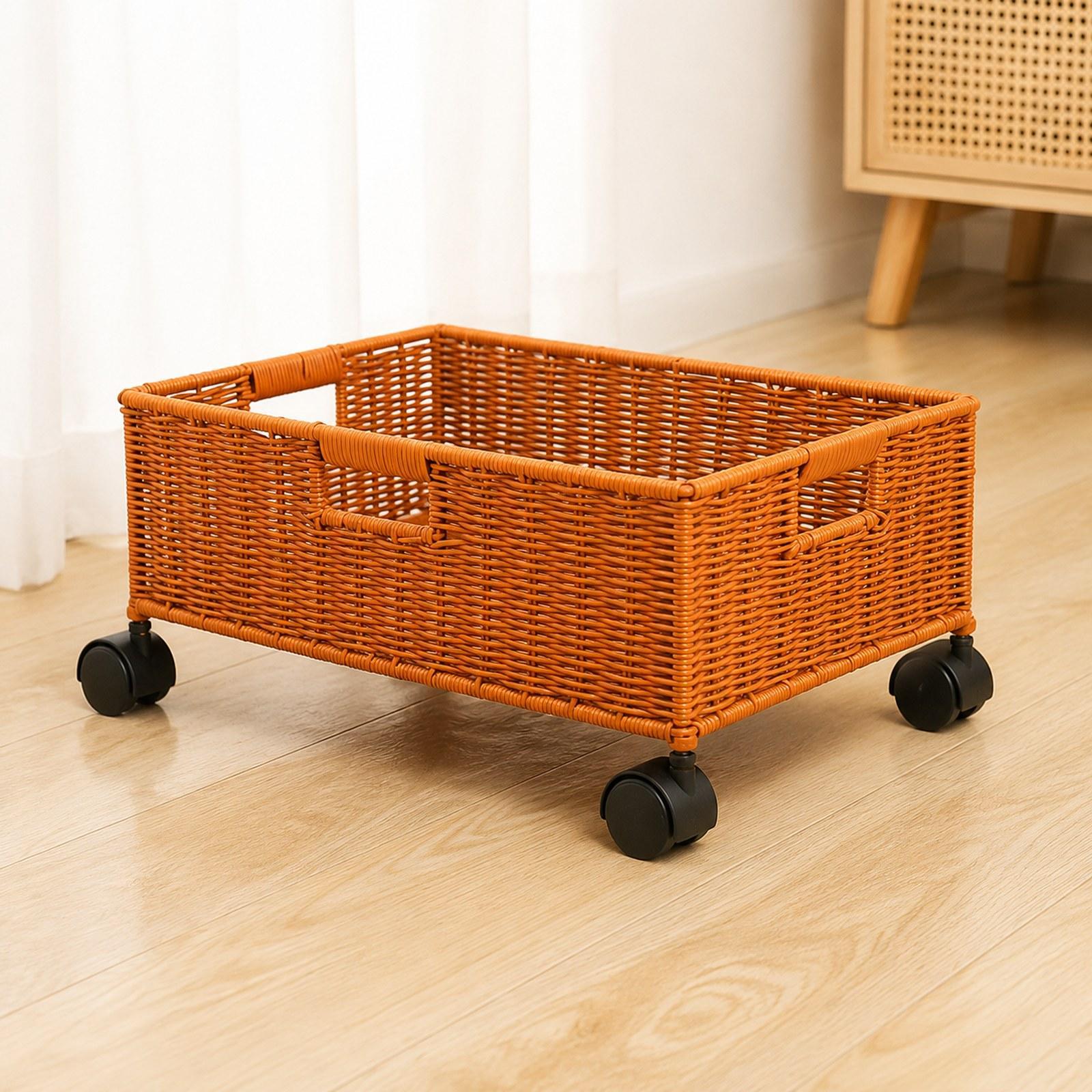 ตะกร้าเก็บของในห้องน้ำมีล้อ ตะ - Home Decor On Wheels บทวิจารณ์และราคา