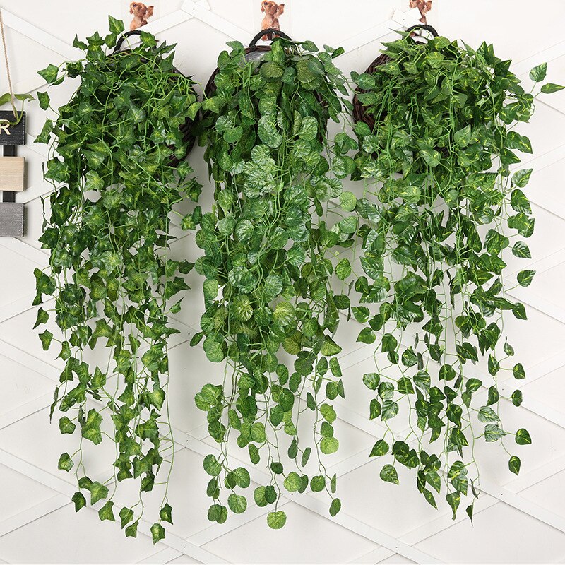 ต้นไม้เทียมเทียมแขวนผนังจำลองไ - Rattan Plant Basket บทวิจารณ์และราคา