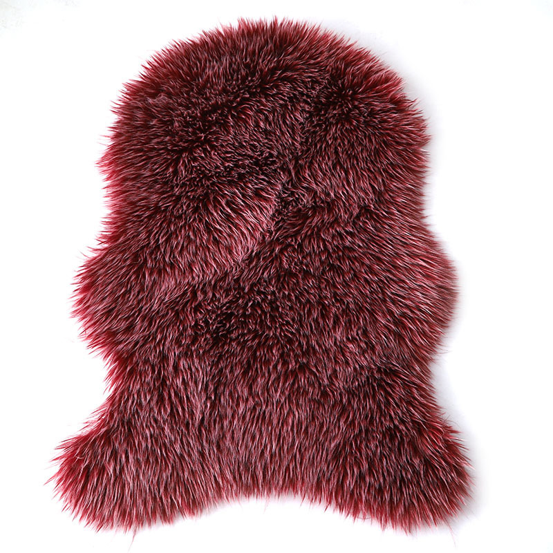 นุ่มขนสัตว์ประดิษฐ์ Sheepskin  - Cowhide Rug Faux บทวิจารณ์และราคา
