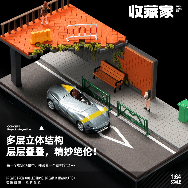 จําลองฉากขนาดเล็กของ Street มุ - Home Decor Collection บทวิจารณ์และราคา
