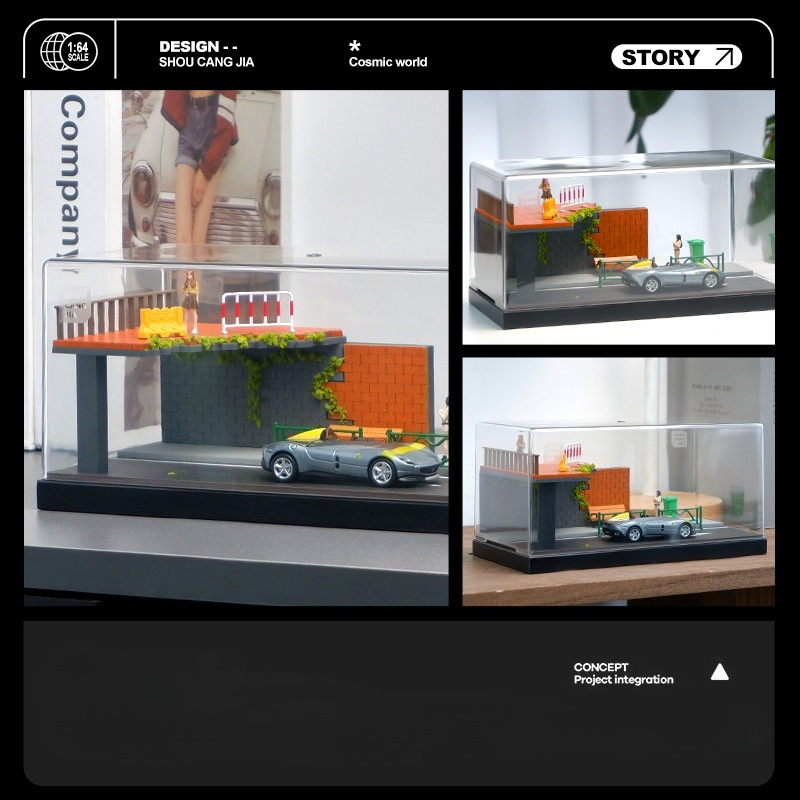 จําลองฉากขนาดเล็กของ Street มุ - Home Decor Collection บทวิจารณ์และราคา