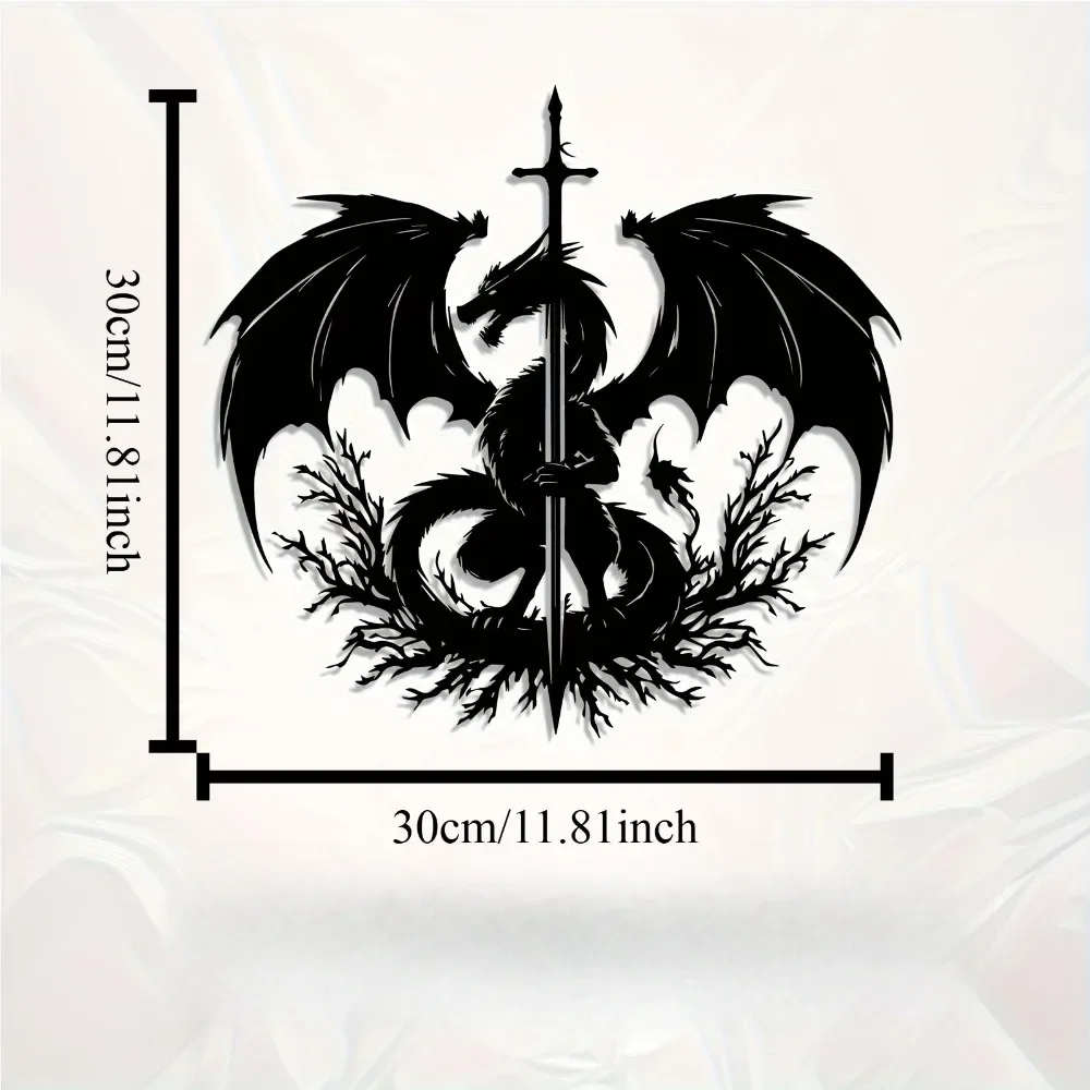 ดาบมังกร 1 ชิ้น งานศิลปะติดผนั - Home Decor Medieval บทวิจารณ์และราคา