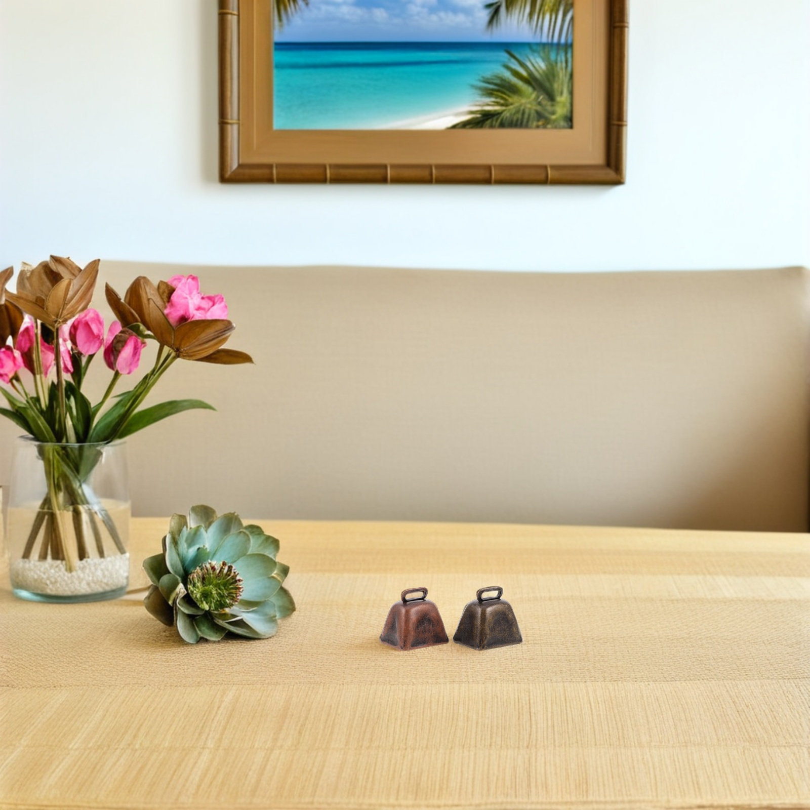 กระดิ่งวัวโลหะวินเทจขนาดเล็ก 8 - Home Decor Event บทวิจารณ์และราคา