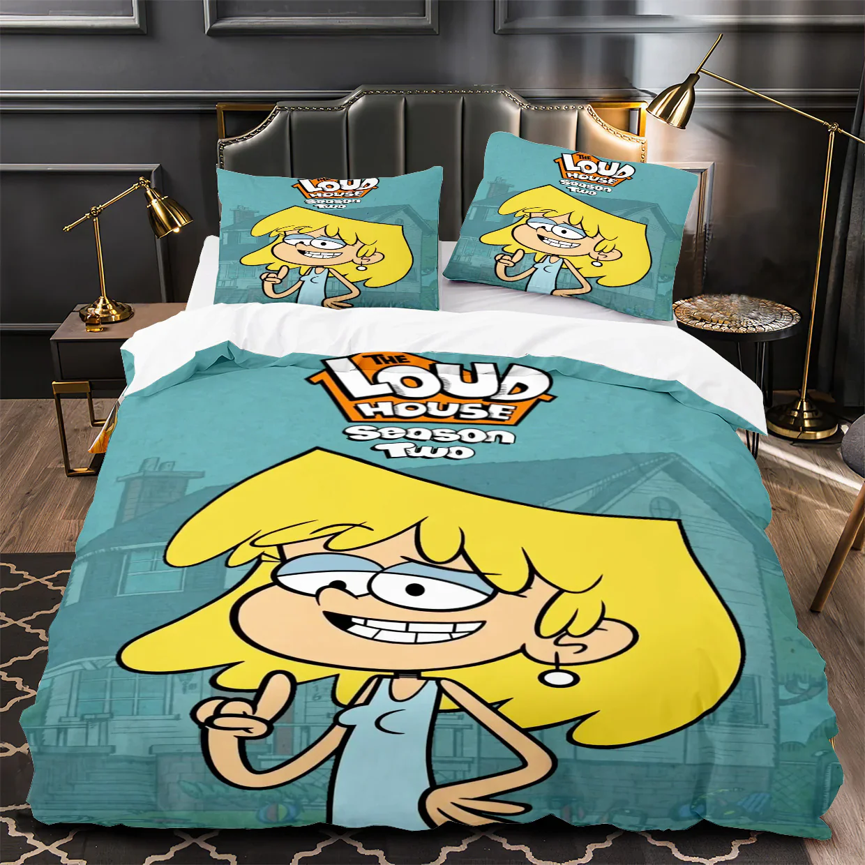 การ์ตูน Loud House 3D พิมพ์ผ้า - Home Decor Etsy บทวิจารณ์และราคา