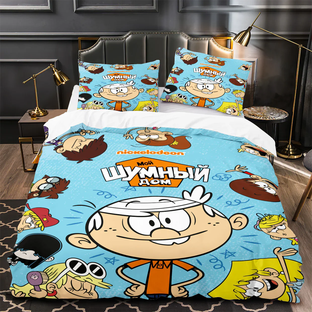 การ์ตูน Loud House 3D พิมพ์ผ้า - Home Decor Etsy บทวิจารณ์และราคา