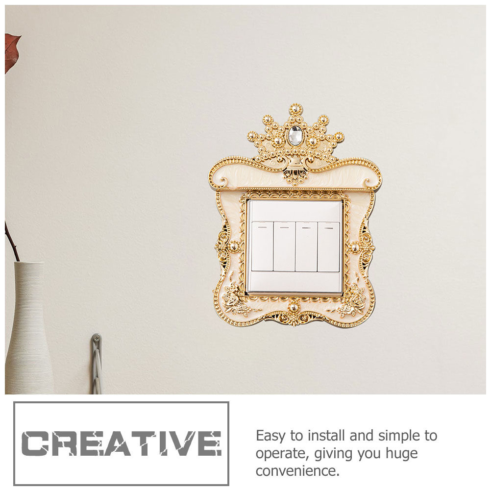 แผ่นปิดเต้ารับไฟฟ้าติดผนังประด - Home Decor Outlet บทวิจารณ์และราคา