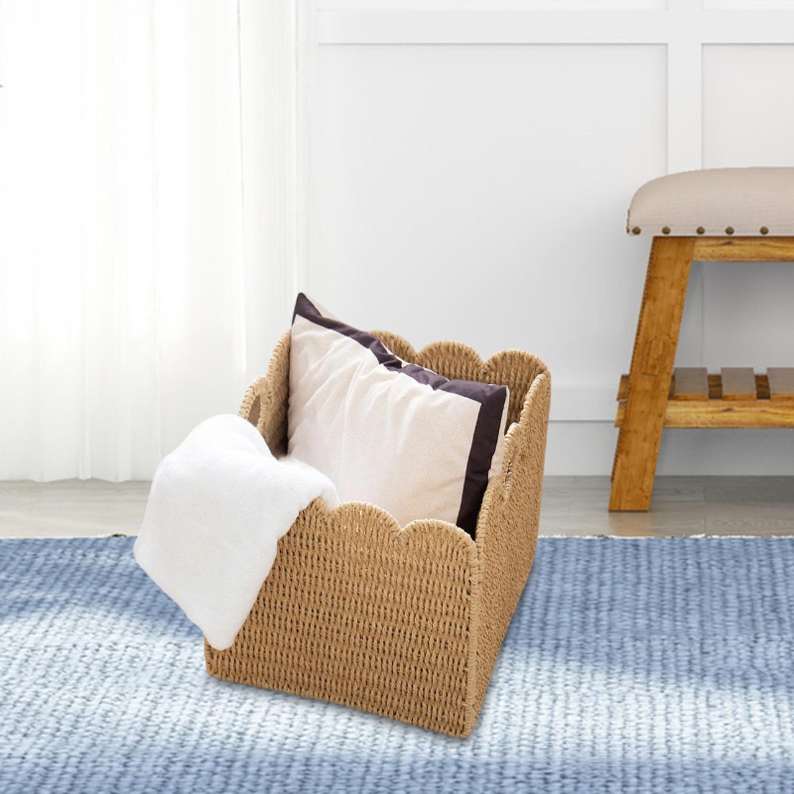 ตะกร้าเก็บของทำมือ DIY ตกแต่งบ - Home Decor Hampers บทวิจารณ์และราคา