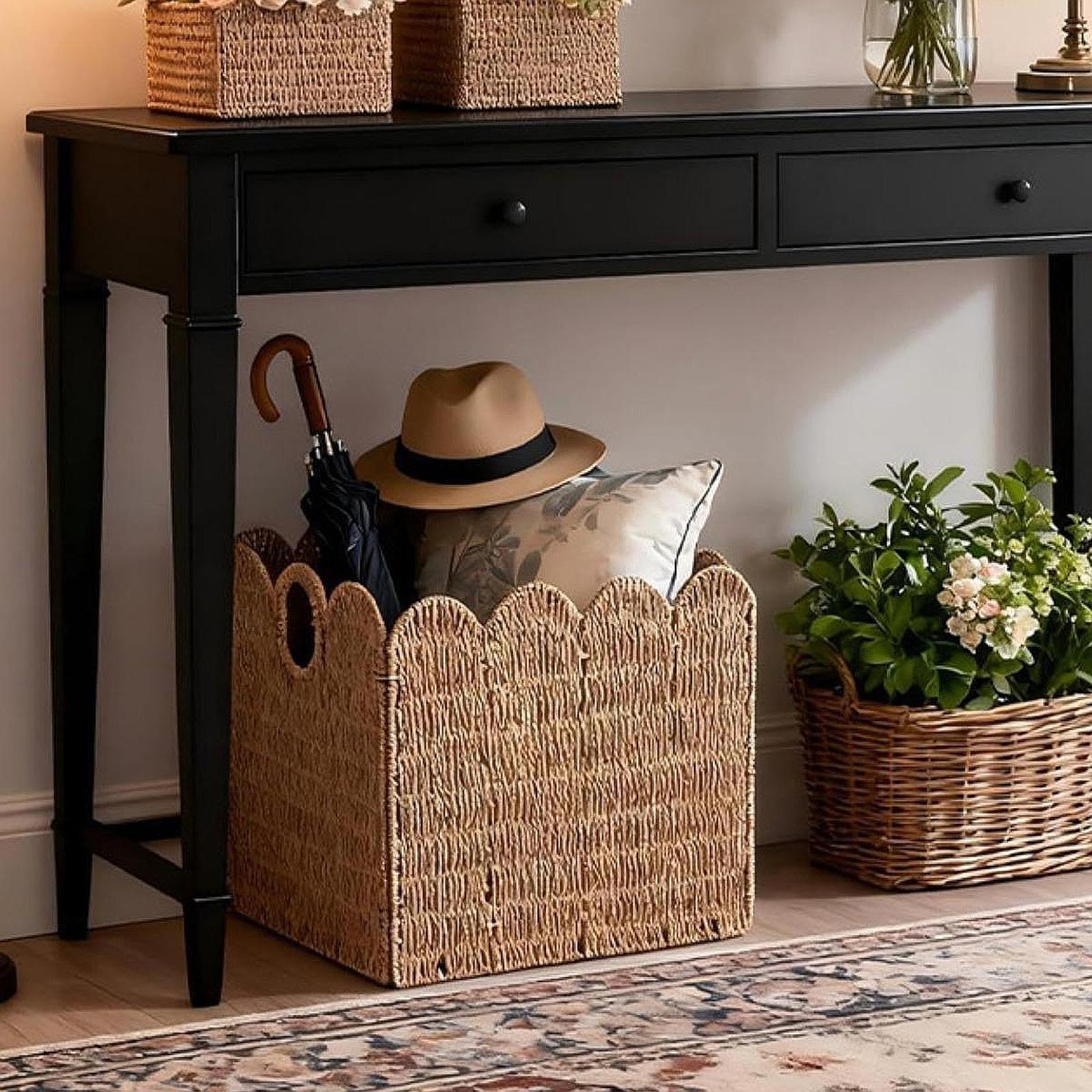 ตะกร้าเก็บของทำมือ DIY ตกแต่งบ - Home Decor Hampers บทวิจารณ์และราคา