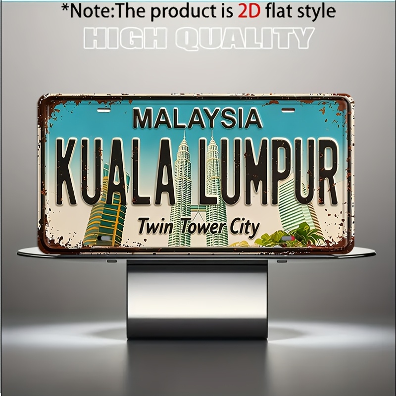 ป้ายโลหะตกแต่งสไตล์วินเทจ 2 มิ - Home Decor Kuala Lumpur บทวิจารณ์และราคา