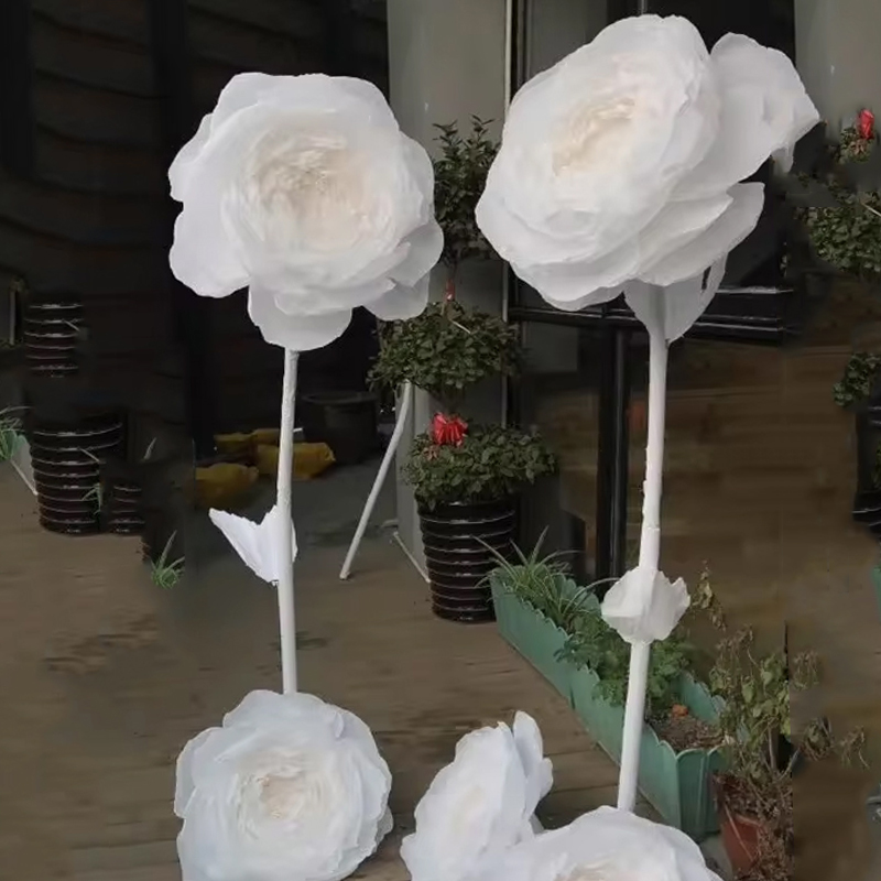 ดอกโบตั๋นกระดาษทำด้วยมือสำหรับ - Home Decor Event บทวิจารณ์และราคา