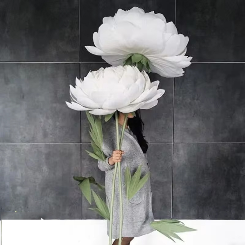 ดอกโบตั๋นกระดาษทำด้วยมือสำหรับ - Home Decor Event บทวิจารณ์และราคา