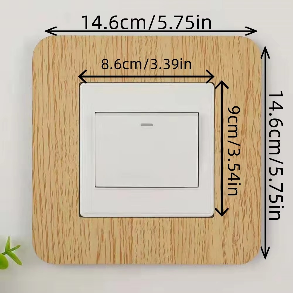1 ชิ้น 8.6 ซม.X 9 ซม. ฝาครอบป้ - Home Decor Outlet บทวิจารณ์และราคา