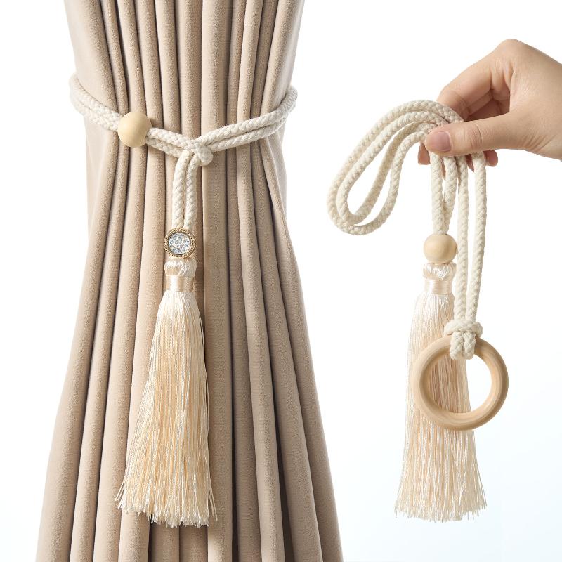 สายรัดผ้าม่านสไตล์โบฮีเมียน ปร - Home Decor Kit บทวิจารณ์และราคา