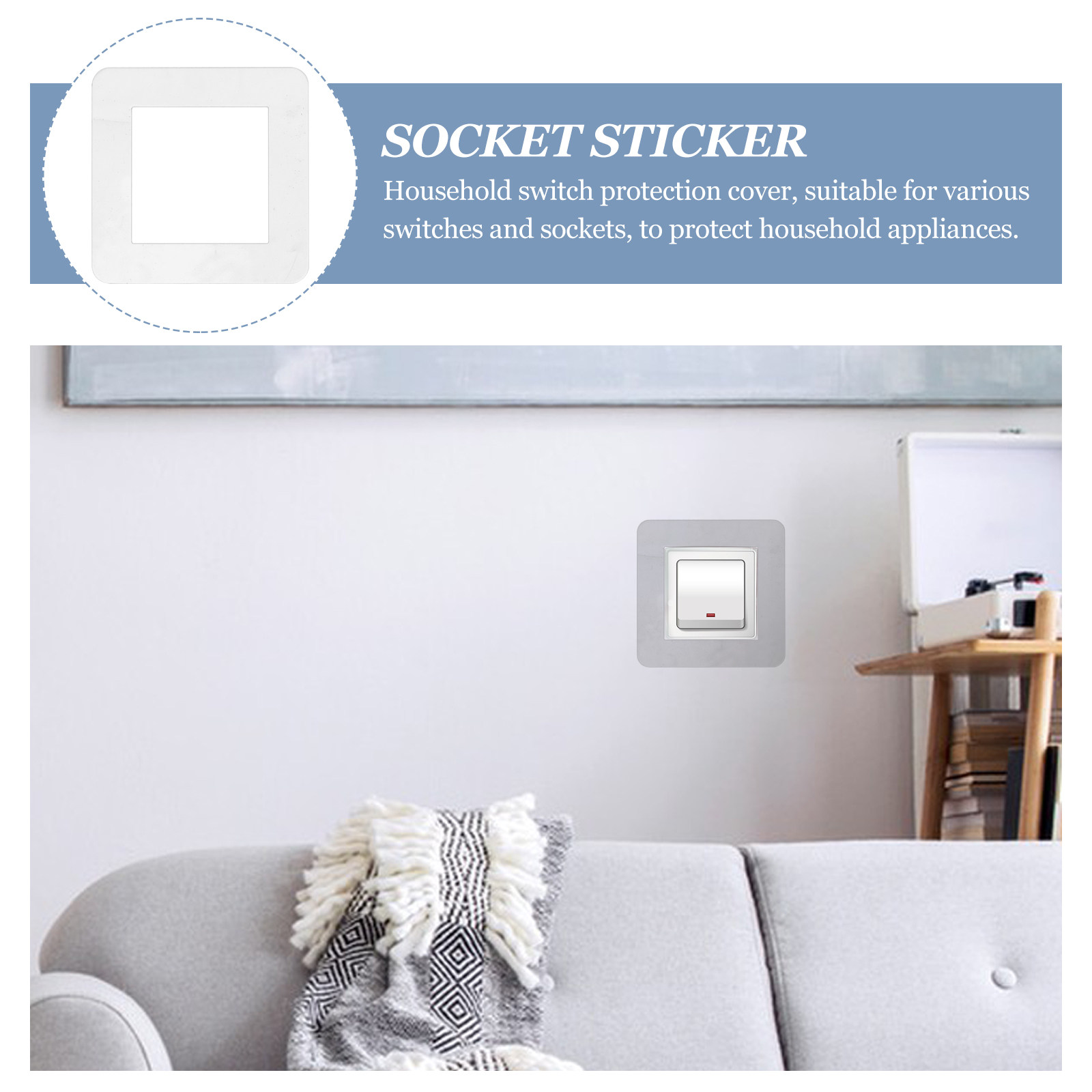 สติกเกอร์ครอบสวิตช์ไฟอะคริลิค  - Home Decor Outlet บทวิจารณ์และราคา