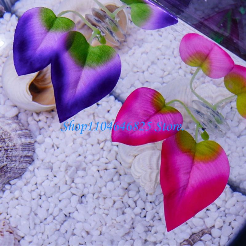 พืชน้ำหลากสีสันประดิษฐ์สำหรับต - Home Decor Habitat บทวิจารณ์และราคา