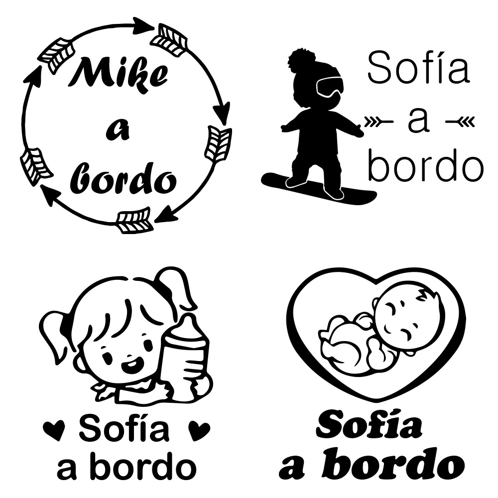 1 PC ไวนิลเด็กบอร์โดสีสันสดใสส - Home Decor Wall Stickers บทวิจารณ์และราคา