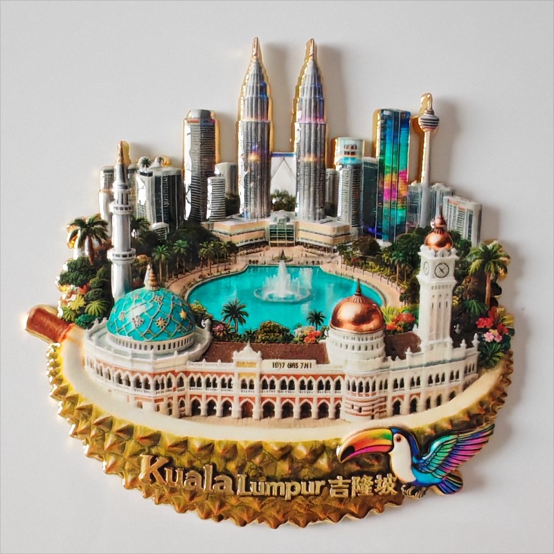 แม่เหล็กติดตู้เย็นมาเลเซีย วัส - Home Decor Kuala Lumpur บทวิจารณ์และราคา