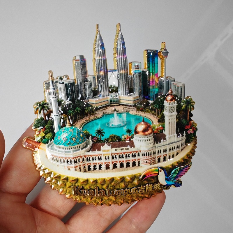 แม่เหล็กติดตู้เย็นมาเลเซีย วัส - Home Decor Kuala Lumpur บทวิจารณ์และราคา
