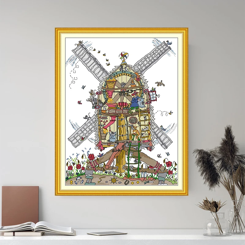 ชุดปักครอสติชลายกังหันลม จอยซั - Home Decor Outlet บทวิจารณ์และราคา