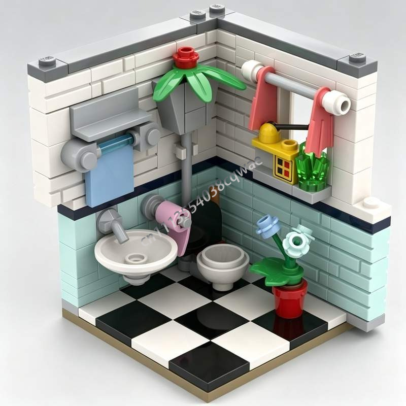 145 ชิ้นส่วน โมเดลห้องน้ำ ของต - Home Decor Habitat บทวิจารณ์และราคา