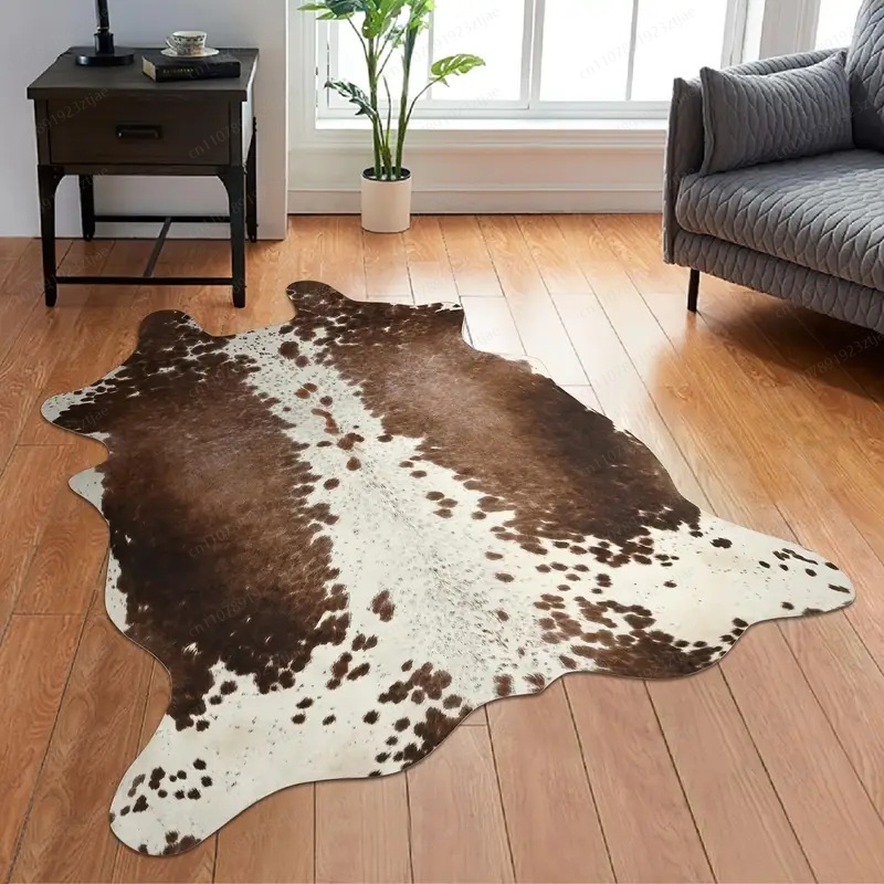 พรมหนังวัวเทียมลดราคาพิเศษจาก  - Cowhide Rug Faux บทวิจารณ์และราคา