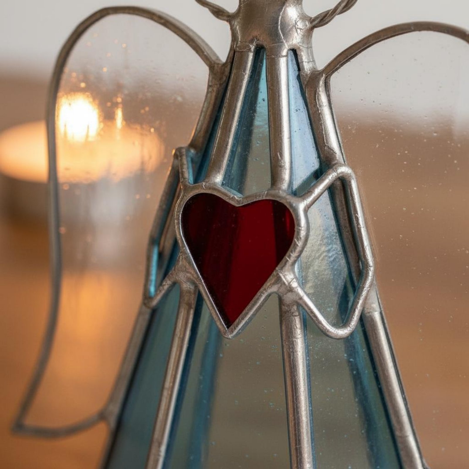 เชิงเทียนกระจกสี งานแฮนด์เมด ร - Home Decor Handmade บทวิจารณ์และราคา
