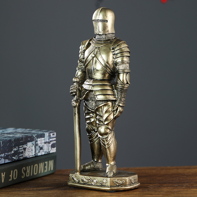 รูปปั้นอัศวินชุดเกราะยุคกลางสไ - Home Decor Medieval บทวิจารณ์และราคา