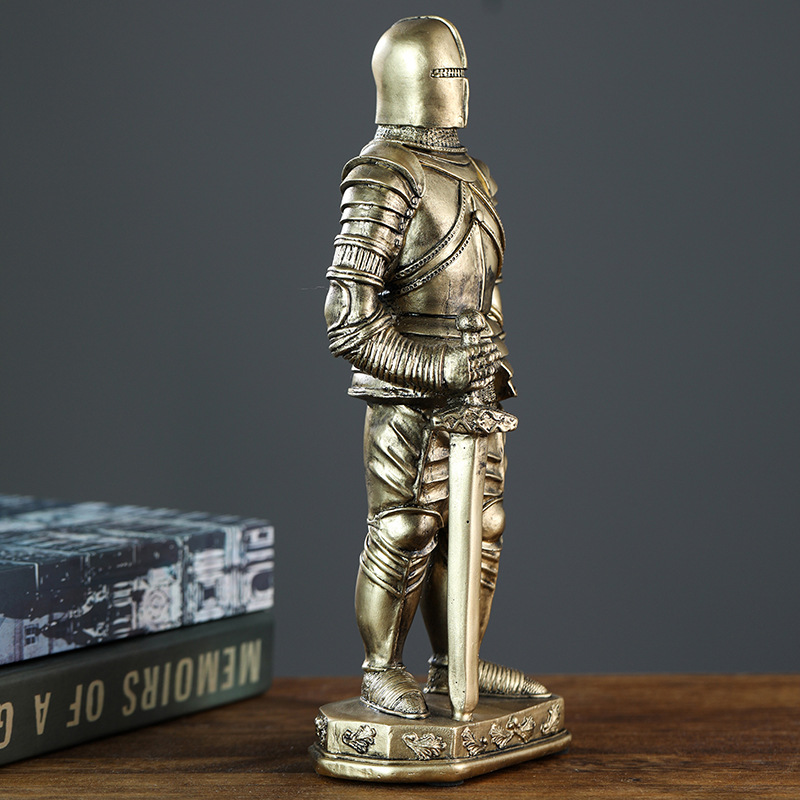รูปปั้นอัศวินชุดเกราะยุคกลางสไ - Home Decor Medieval บทวิจารณ์และราคา
