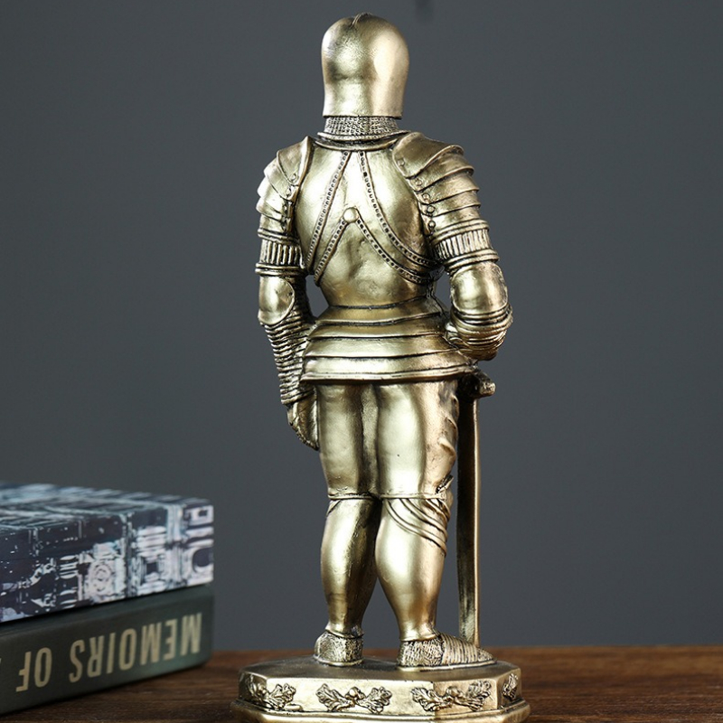 รูปปั้นอัศวินชุดเกราะยุคกลางสไ - Home Decor Medieval บทวิจารณ์และราคา