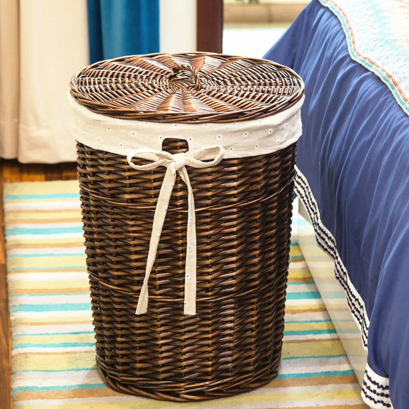 ตะกร้าหวายสานสำหรับใส่เสื้อผ้า - Home Decor Hampers บทวิจารณ์และราคา