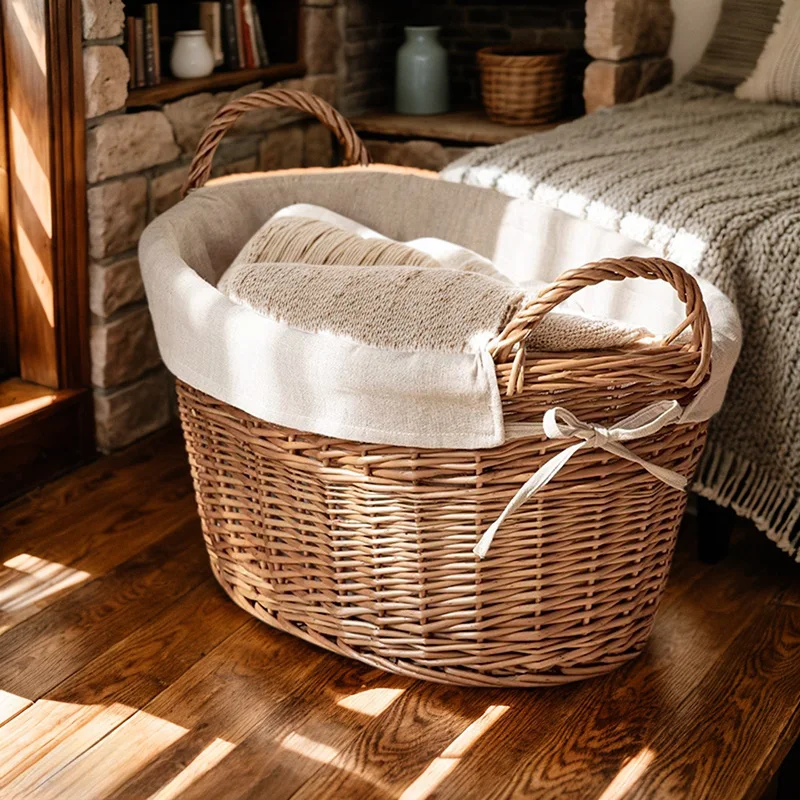 ‌ ตะกร้าใส่เสื้อผ้าสกปรกแบบหวา - Home Decor Hampers บทวิจารณ์และราคา