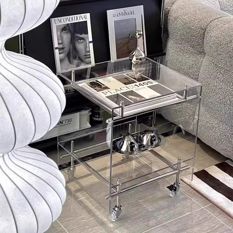 โต๊ะกาแฟโมเดิร์น Minimalist Sq - Home Decor On Wheels บทวิจารณ์และราคา